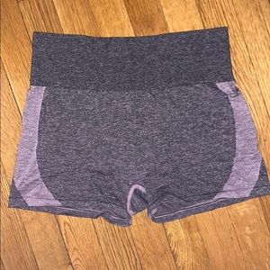 pink seamless shorts